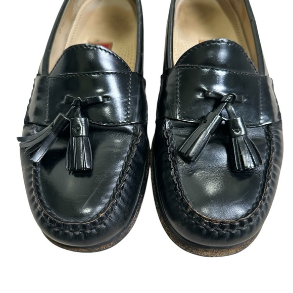 Cole Haan Men’s Size 9 Black Leather City Pinch Tassel Slip-on Loafer main image 7